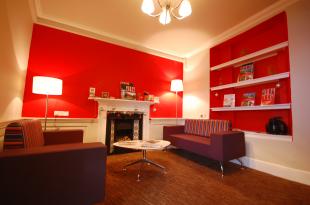 The client lounge at Holt