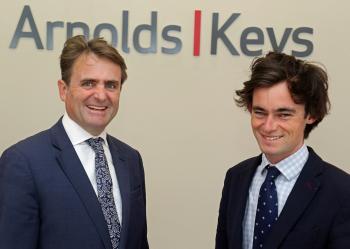 New Arnolds Keys partner Nick Williams right with managing partner Guy Gowing web