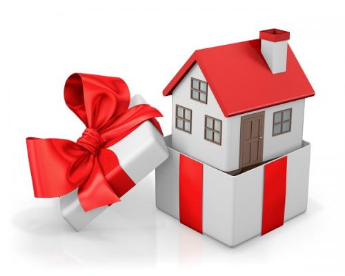 Christmas present house right online